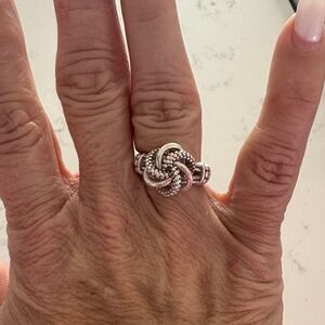Lagos Love Knot Silver Ring